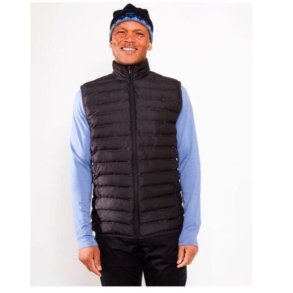Outdoor Life Other - Swix Vista Down Vest Men's Sz Large Zipper Ski Vest Cross Country Outdoor Black